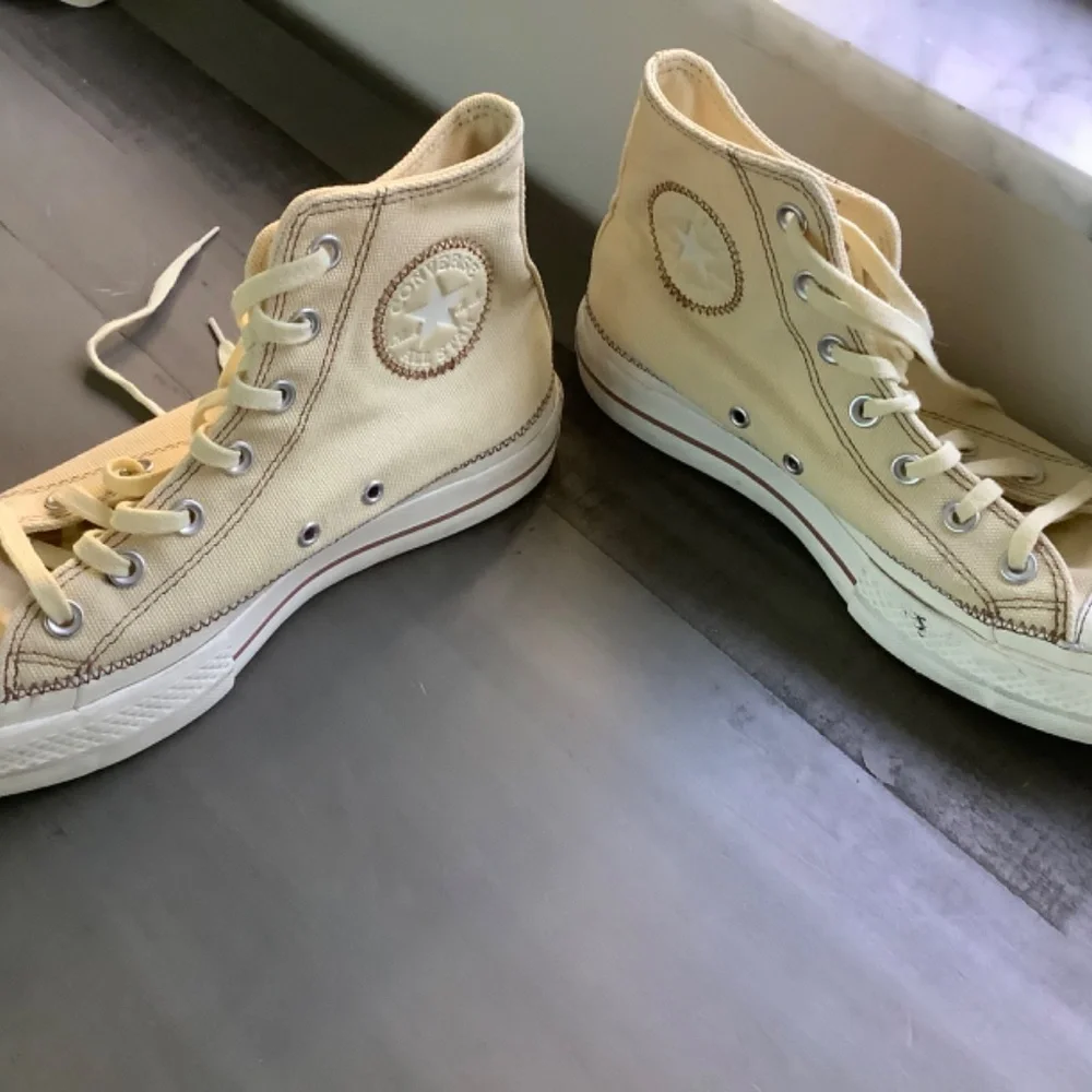 Pre-owned Converse AllStar Chuck Taylor Women’s Lift High Top Sneakers size 8 - Picture 4 of 9